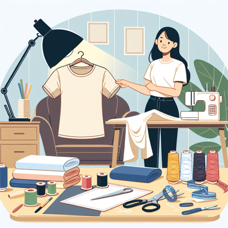 How to Make Simple DIY T-Shirts at Home