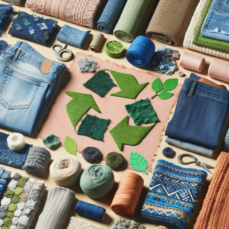 recycled fabrics for sustainable clothing