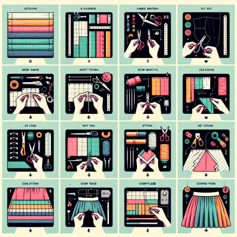 Step-by-Step Guide to Creating Your Own DIY Skirts