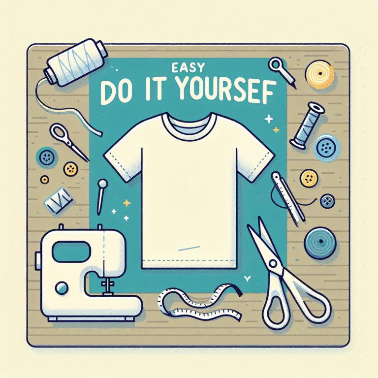 Easy DIY T-Shirt Tutorial for Beginners