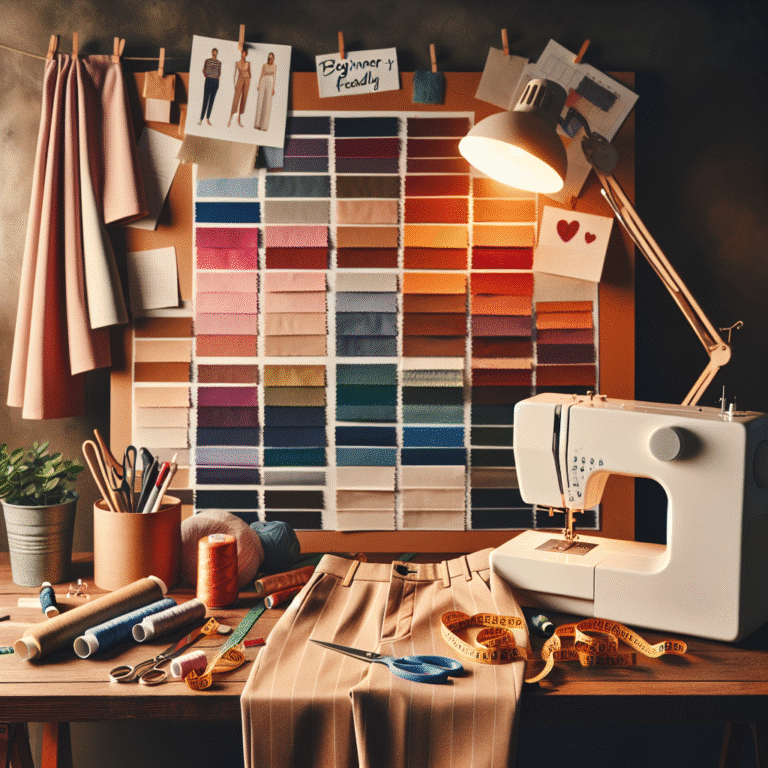 Beginner-Friendly DIY Pants: From Fabric to Fashion