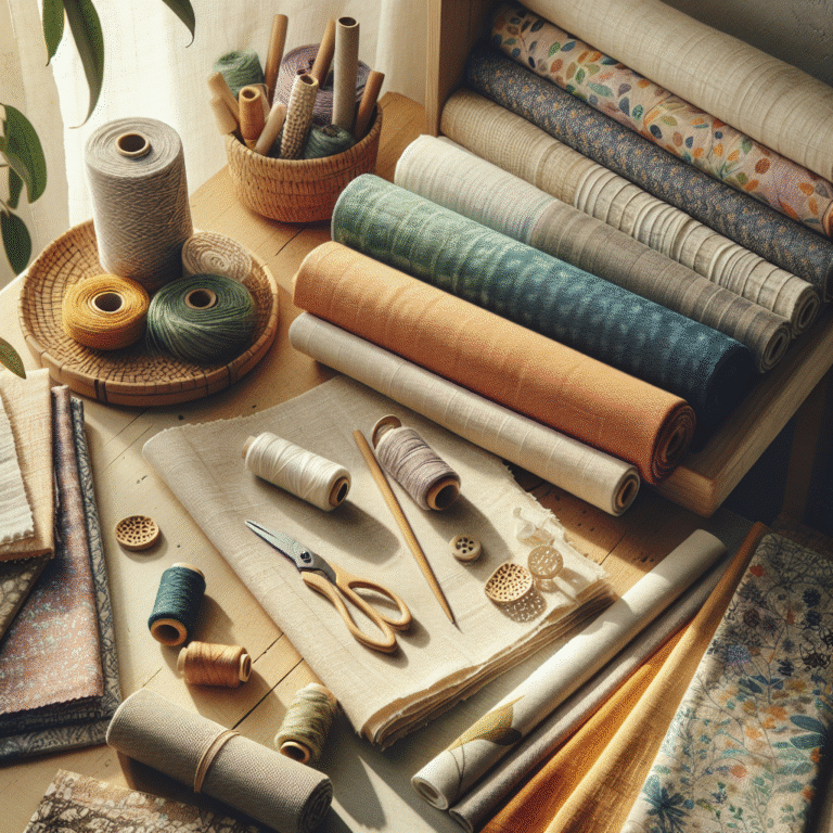 top sustainable fabrics for eco-conscious sewists