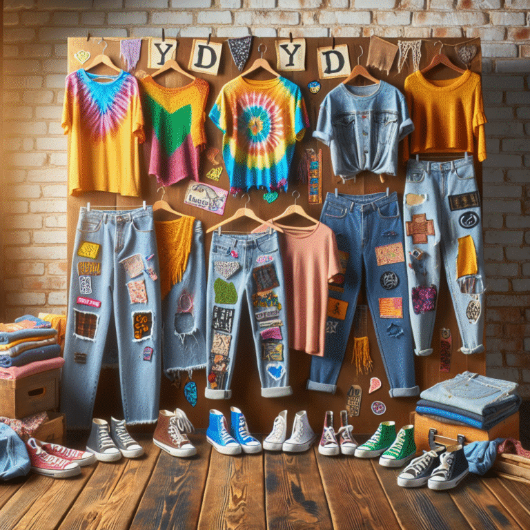 DIY upcycled clothing for teenagers