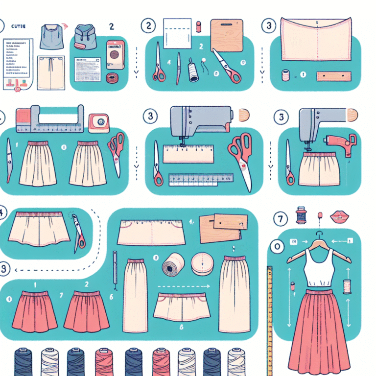 Step-by-Step Guide to Making Your Own DIY Skirts at Home