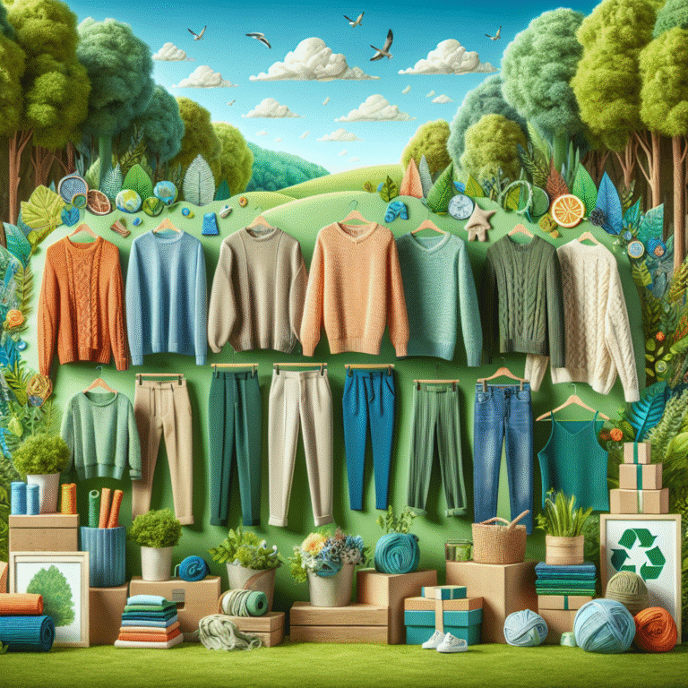 eco-conscious clothing styling ideas