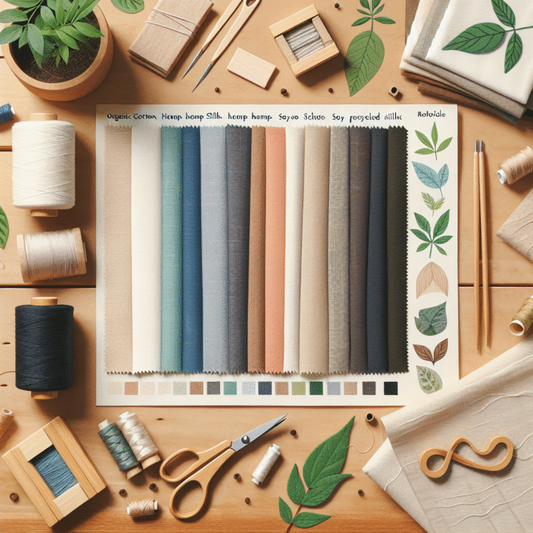 top sustainable fabrics for eco-conscious sewists