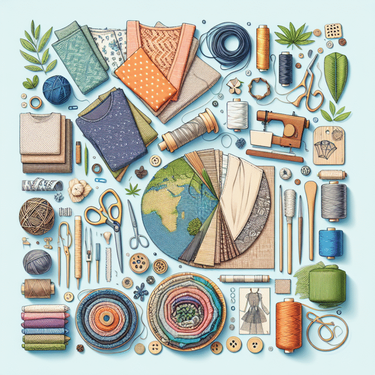 sustainable fabrics for modern DIY fashion