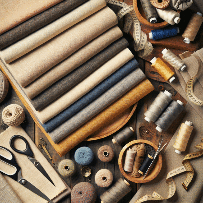 natural fabrics for DIY clothing projects