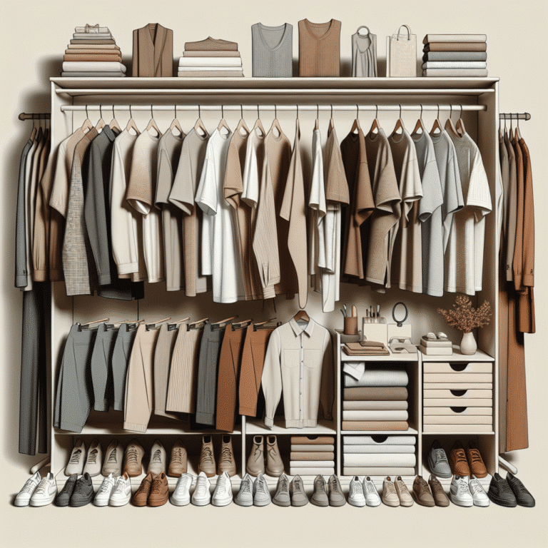 how to curate a capsule wardrobe sustainably