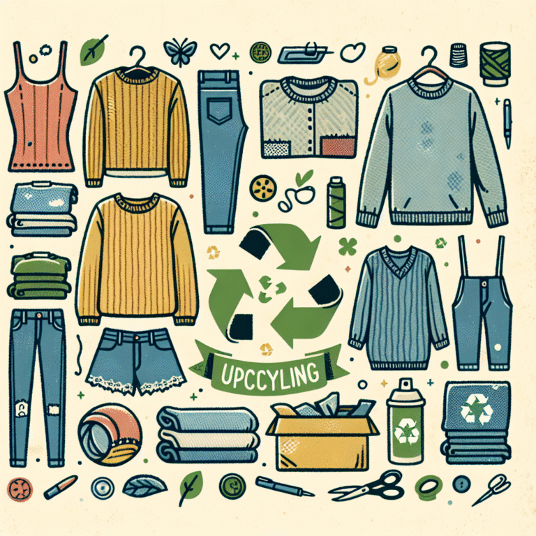 easy clothing upcycling ideas for a sustainable wardrobe