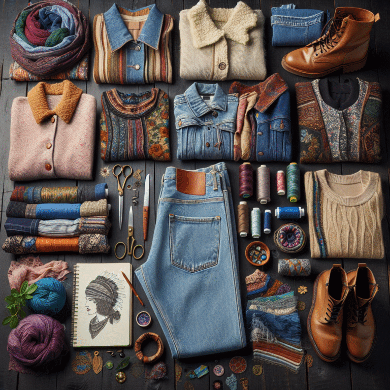 how to style thrifted clothes creatively