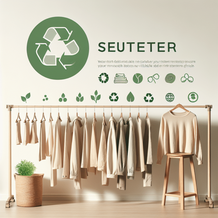 how to curate a minimalist sustainable wardrobe